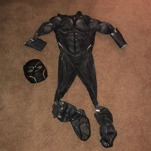 Boys medium Black Panther costume